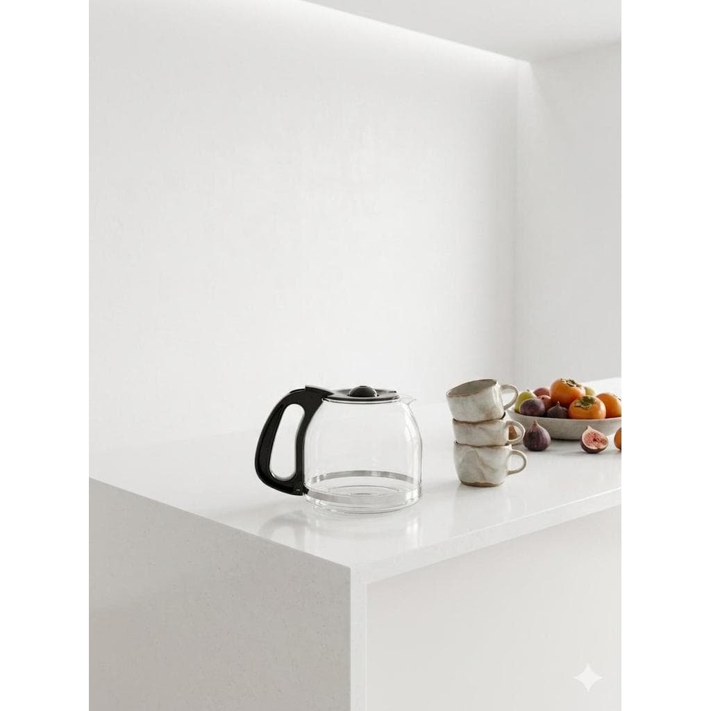 Jarra de Reposiçao para Cafeteira Philco pcf40 Vidro Reforçado cor Preto
