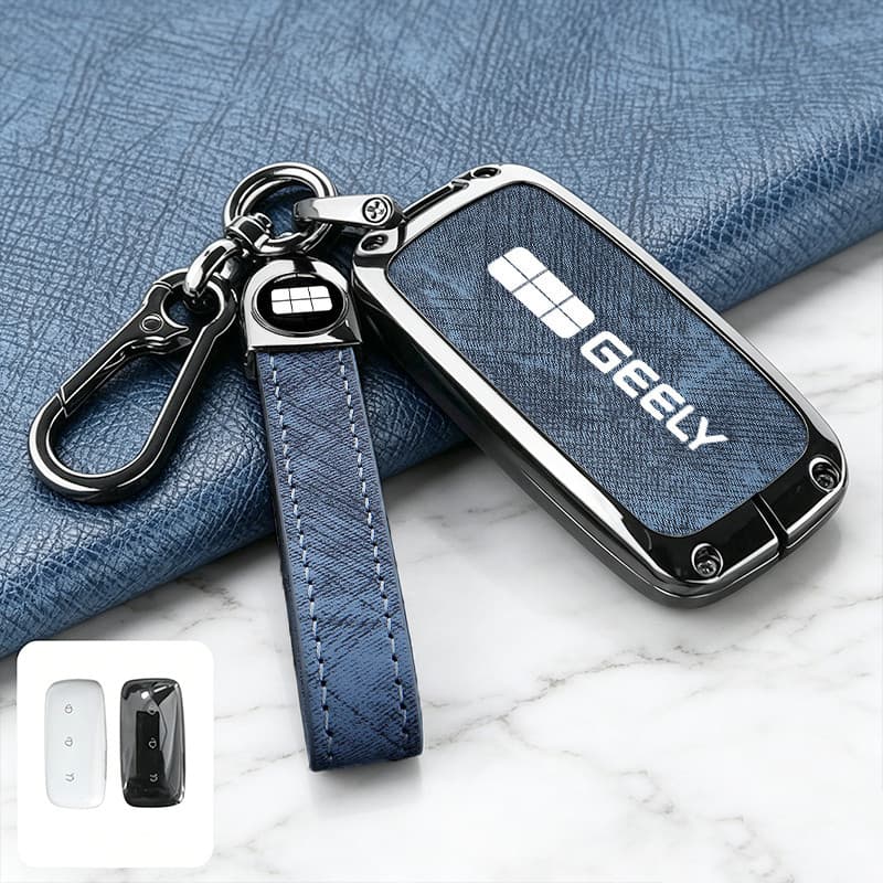 Capa Nova para Chave de Carro Geely, Fob EX5, EMI EX8, Acessórios