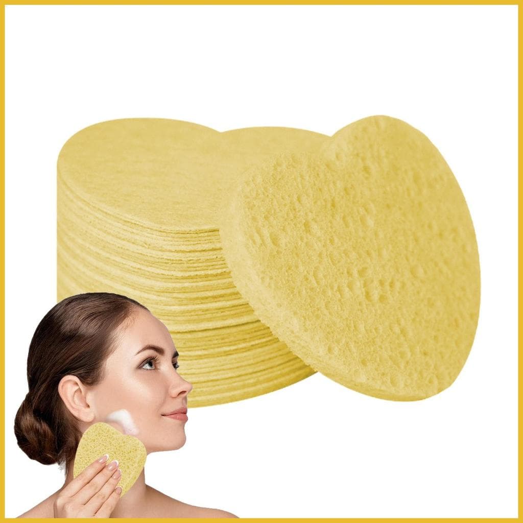 Coração Rosto Esponjas Removedor De Maquiagem Almofadas De Limpeza Natural Cosméticos Spa Comprimidas Para Diário yushua