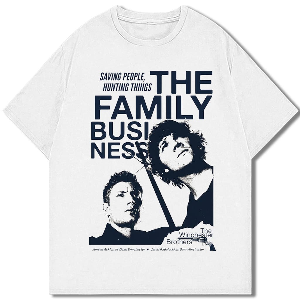 Camiseta The Winchester Brothers Sobrenatural Camisa Unissex estampado