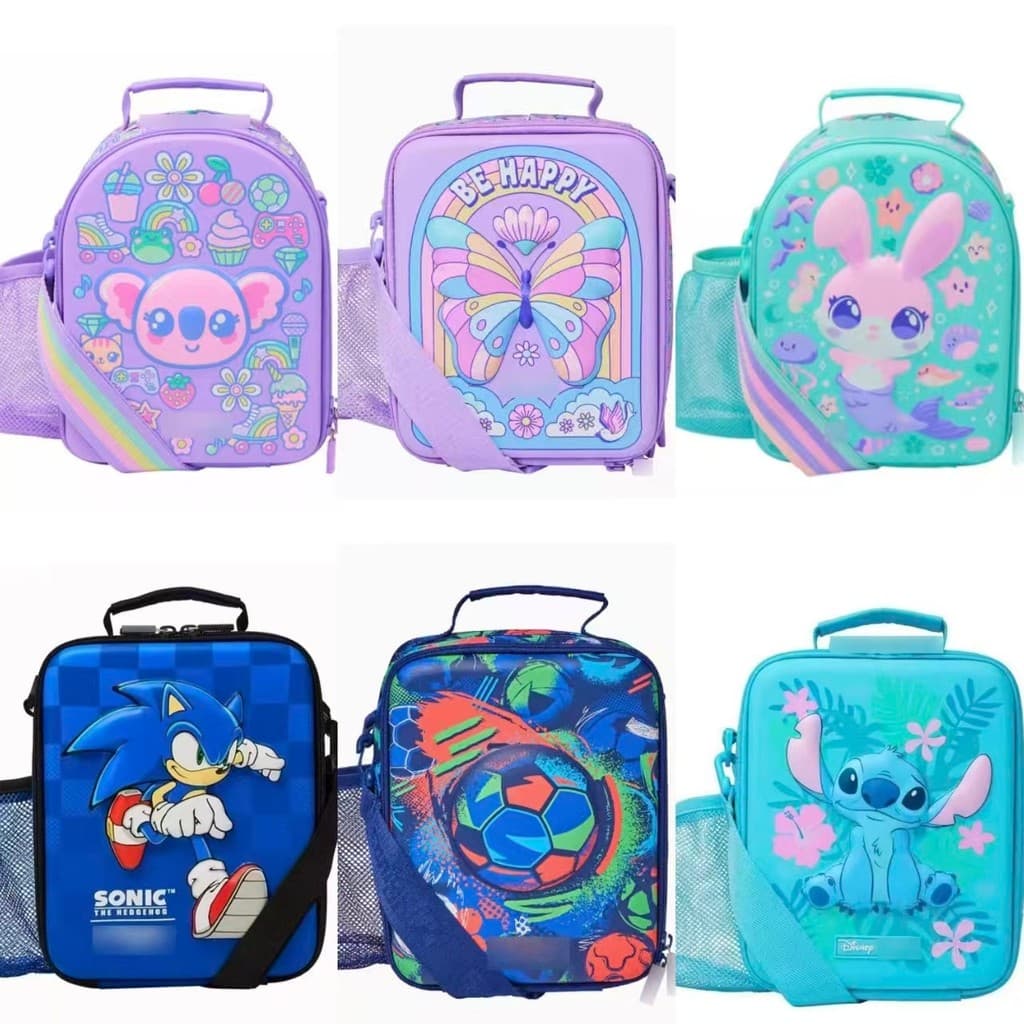 Lancheira Australiana Hard Shell Crianças Estudantes Lancheira Isolada