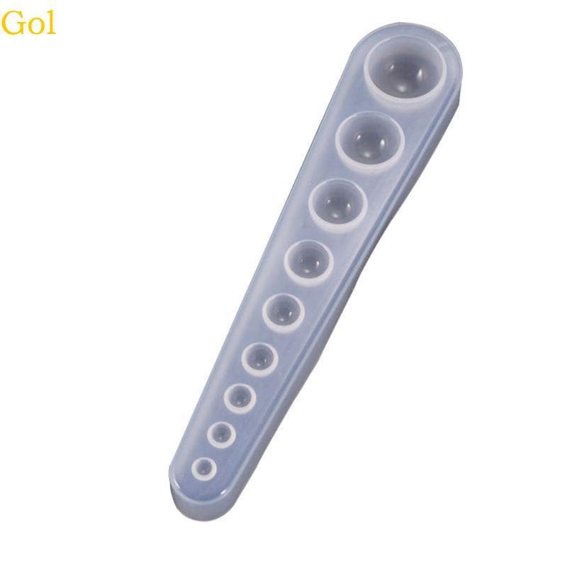 Pingente Moldes Resina Multi-Padrão Hemisfério Coleção Molde Jóias Silicone