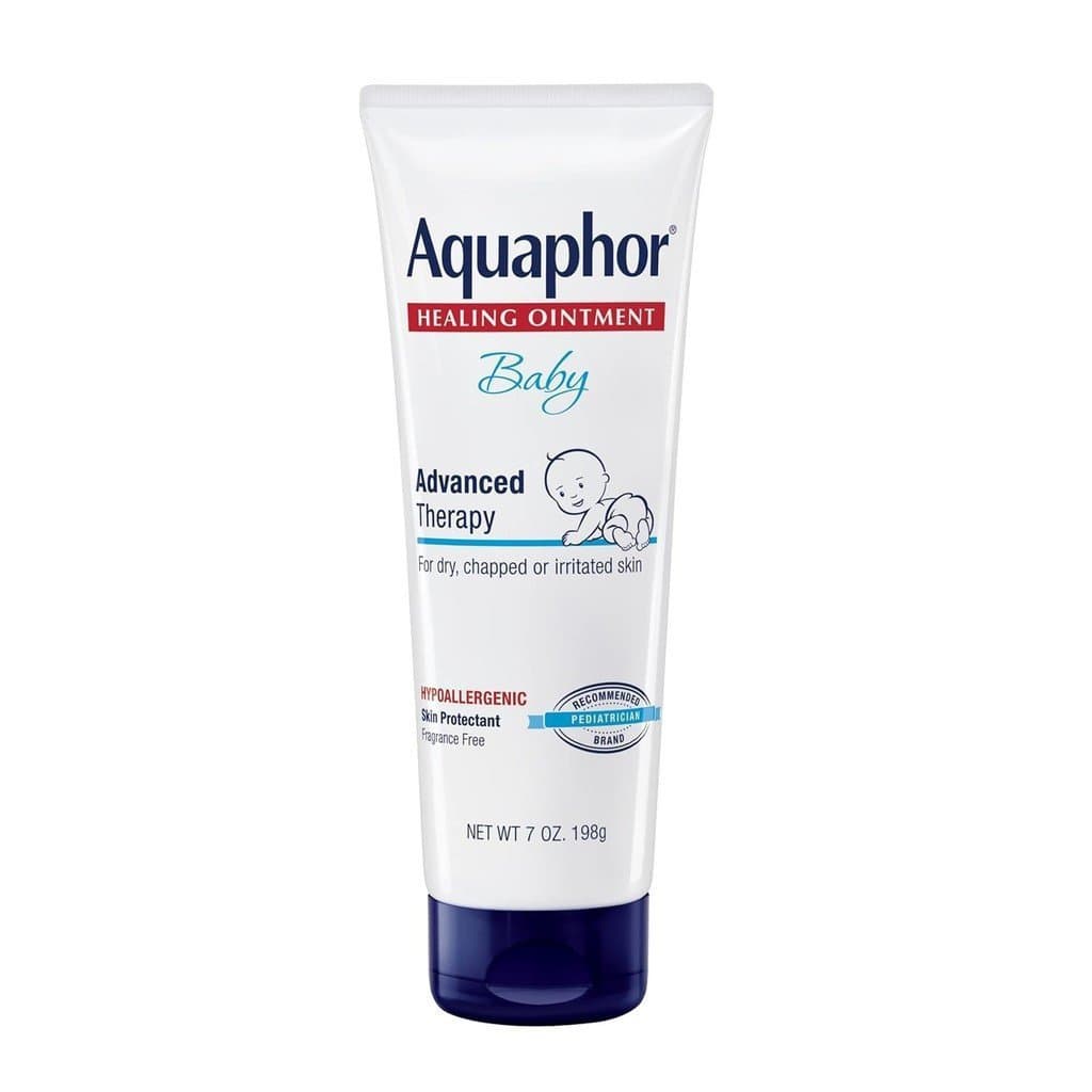 Pomada Curativa Aquaphor Baby, Protetor Avançado para a Pele, Pomada para Pele Seca e Assaduras de Fralda, Tubo de 7 Oz