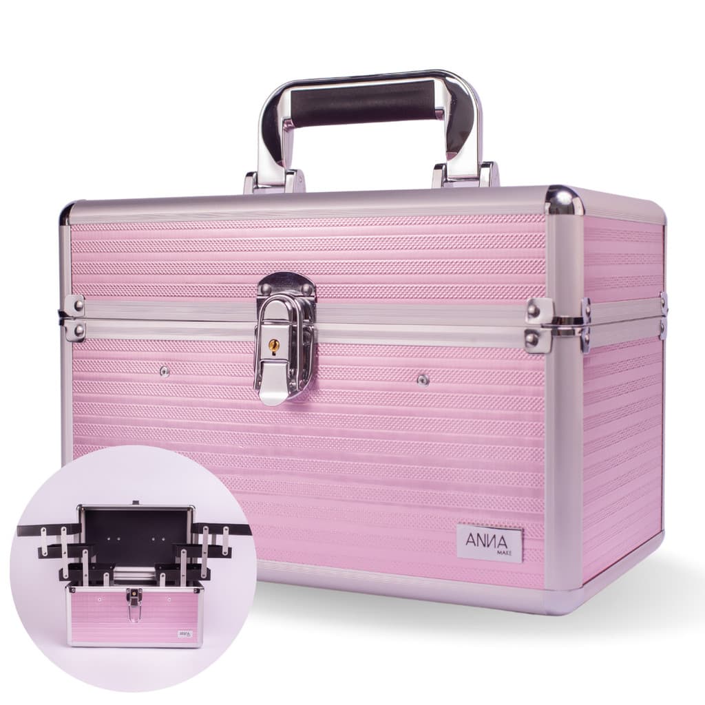 Maleta De Maquiagem Profissional Anna Make R210 Vazia