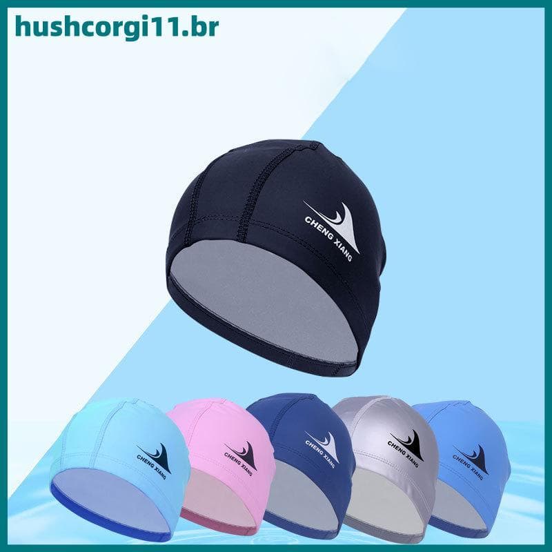 Chapéu De Piscina À Prova D'água HUSH Shark – Boné Durável De Alta Elasticidade Para Homens E Mulheres BR