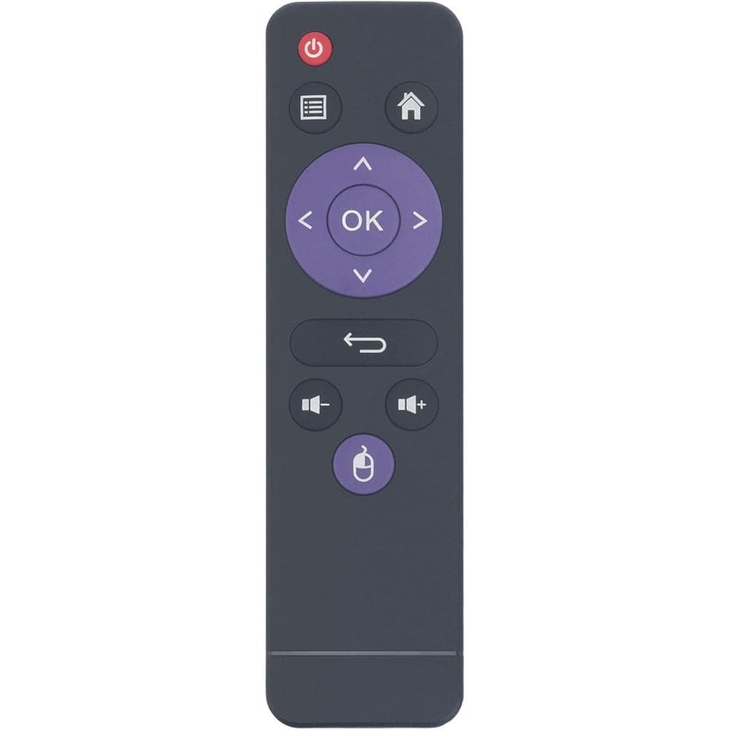 Controle remoto de substituição IR padrão compatível com 6K Plus Ultra HD, HK1 Box, H96 Max X3