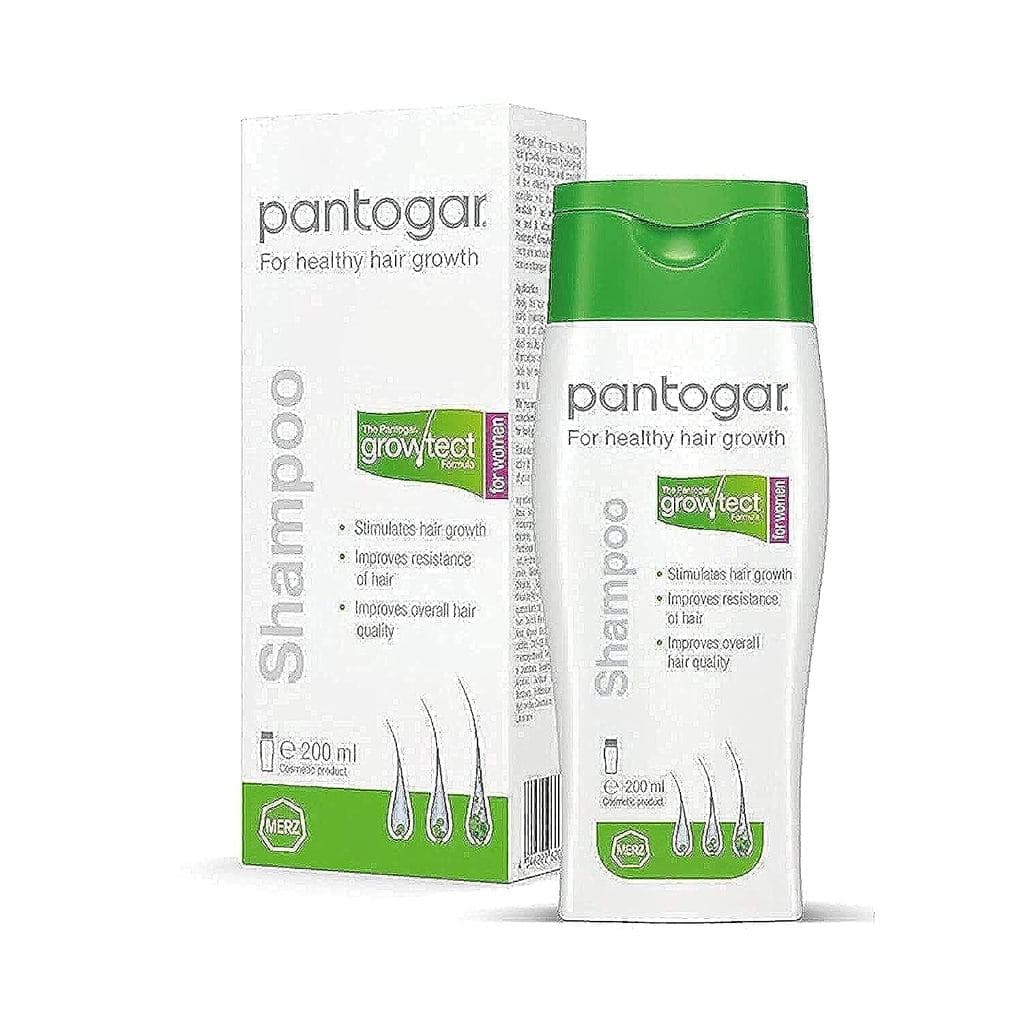 Shampoo Pantovigar para crescimento capilar, fórmula de crescimento para mulheres, 200 ml