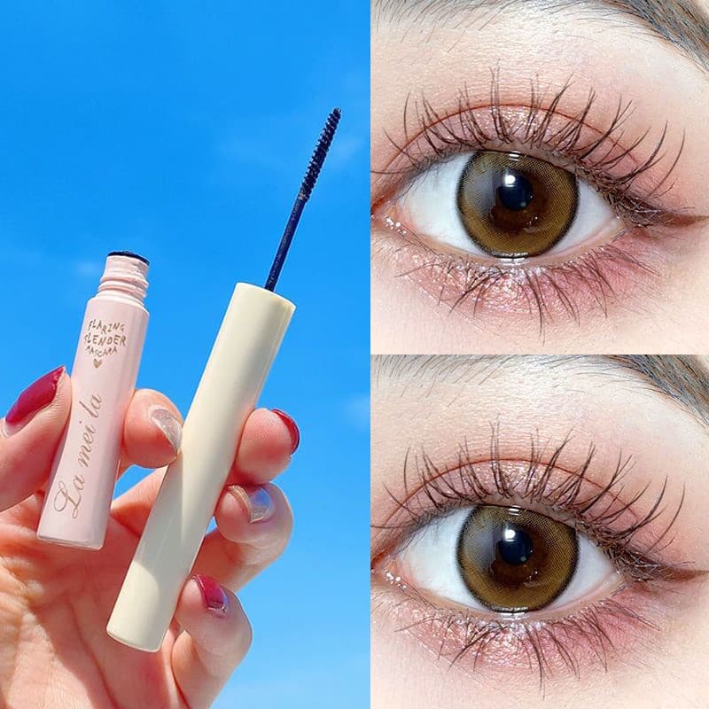 Máscara de Cílios Lameila Waterproof Slim 3D Lash Long Mascara à Prova d'Água