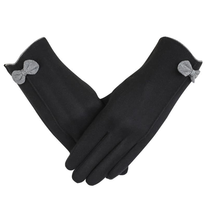 Luvas Quentes para Mulheres, Elegantes para Atividades ao Ar Livre, Ciclismo, Condução, à Prova de Vento e Frio, com For