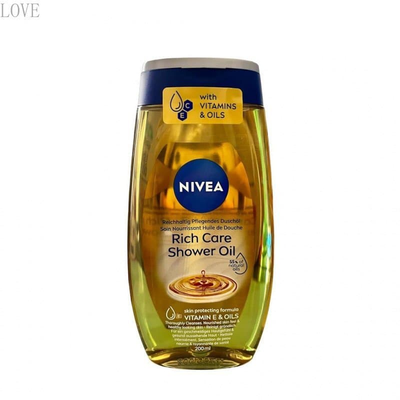 Óleo de Banho Nutritivo 200ml Adequado para Pele Seca MTF3 IW0H