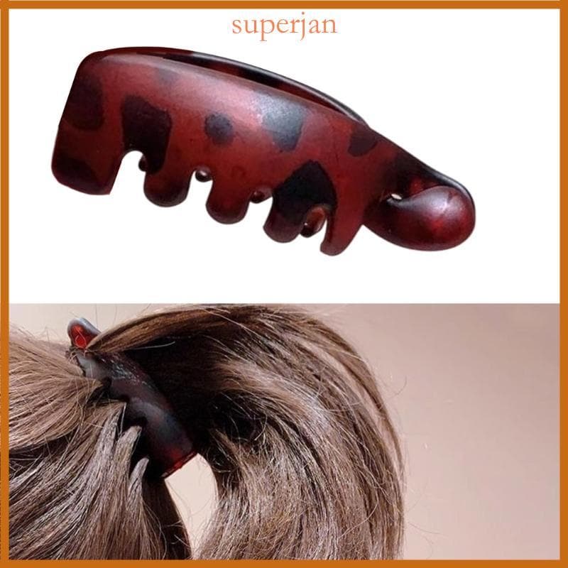 Clipe Garra Cabelo Cor Fosca Para Cabelos Finos Formato Banana Updos Seguros Suporte Festa E Us