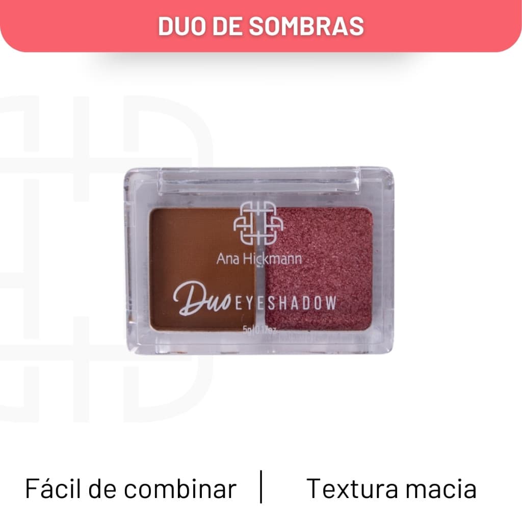 Sombra Compacta Dupla Duo Eyeshadow 4 Ana Hickmann