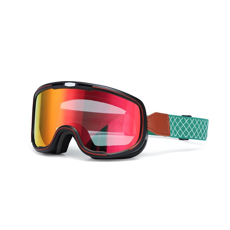 Retro motocicleta ciclismo óculos à prova de areia Anti-reflexo respirável óculos mudança de cor Mountain Bike à prova d