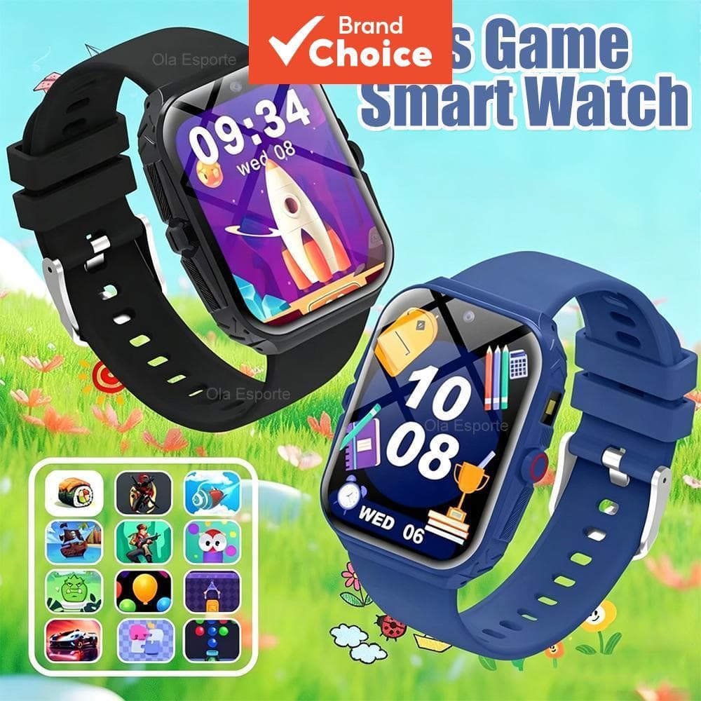 Relógio Smartwatch Infantil com Lanterna LED, Tela Sensível ao Toque, Câmera HD, Alarme - Presente de Aniversário para