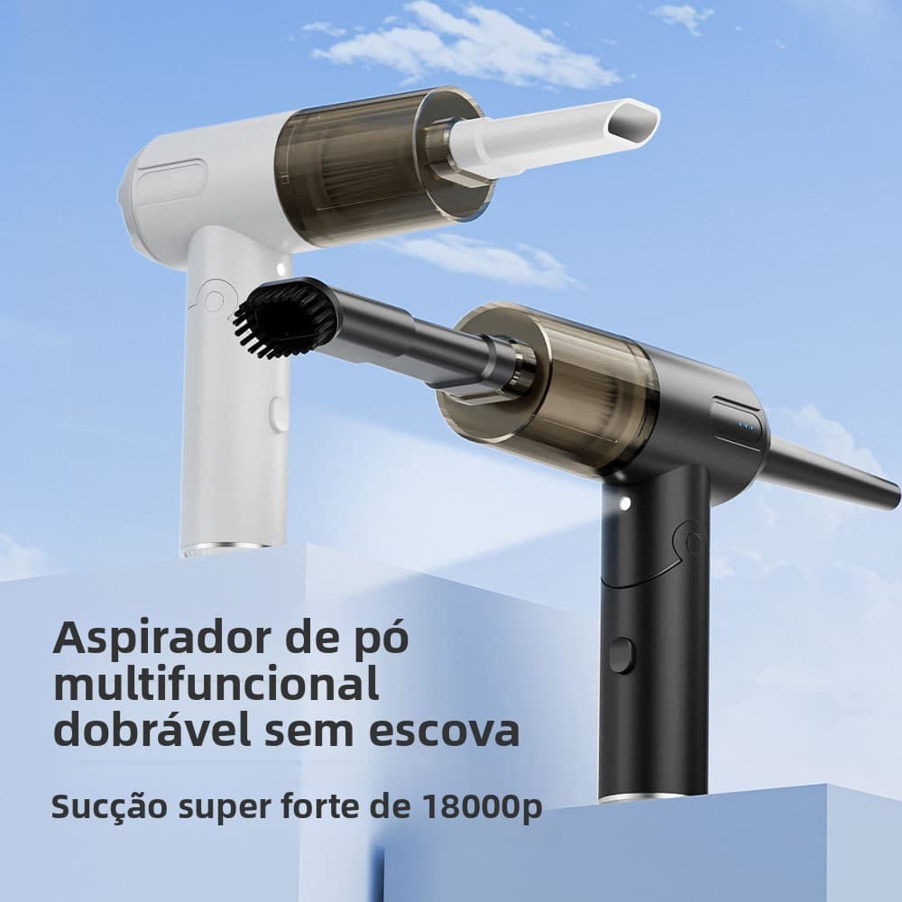 Cross-Border de alta potência Super sucção carro aspirador lanterna janela luz quebrada carro sem fio pequena sucção sop
