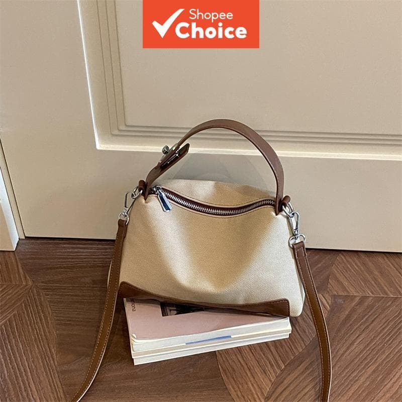 Novo design de tendência de bolsa tiracolo de nicho, bolsa de mão casual de alta demanda, bolsa retangular