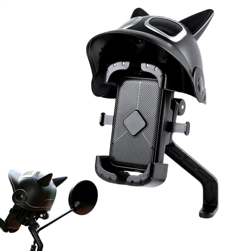 Suporte Do Telefone Da Motocicleta 360 Rotação Capacete Design De Navegação Caber 3.5-7.2 Polegada Guiador Montagem lame