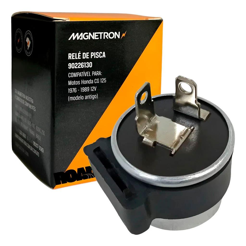 Relé De Pisca 12V Honda CG 125 Today ML Turuna Cargo 1976 a 1994 Magnetron Original