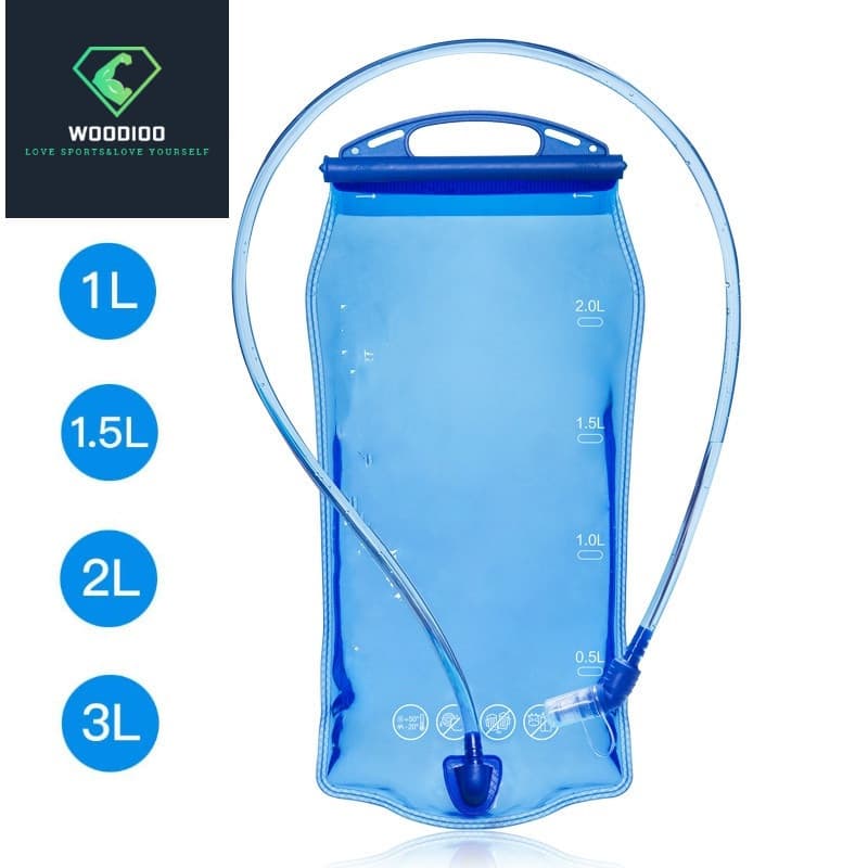 Refil Woodioo 1,5L e 2 Litros para Camelbak Bolsa De Agua Para Mochila De Hidratação Reservatório De Água Camping Trilha