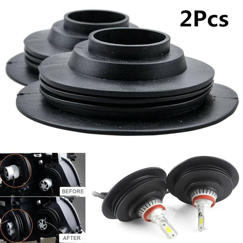 qo LED Farol De Borracha Capa Poeira Carro Motocicleta Lâmpada À Prova Dwaterproof Água Tampa Vedação Para H1 H3 H4 H7 H