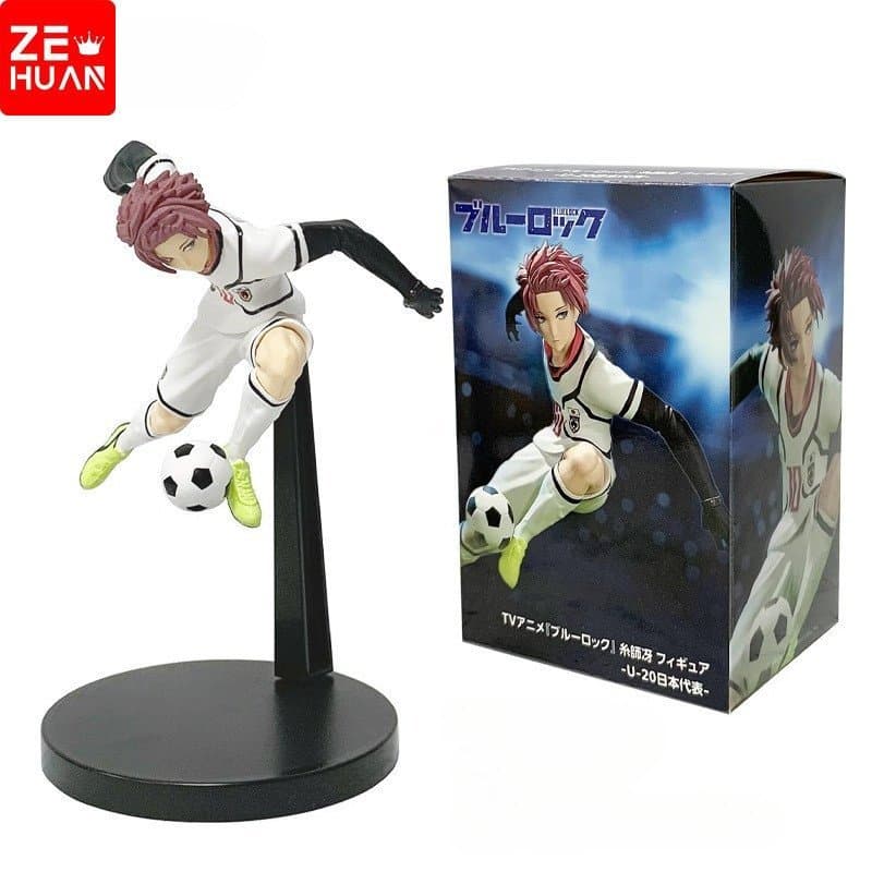 Figura de Ação Blue Lock Saya Ito de 202517cm, Boneco Modelo, Brinquedo para Meninos