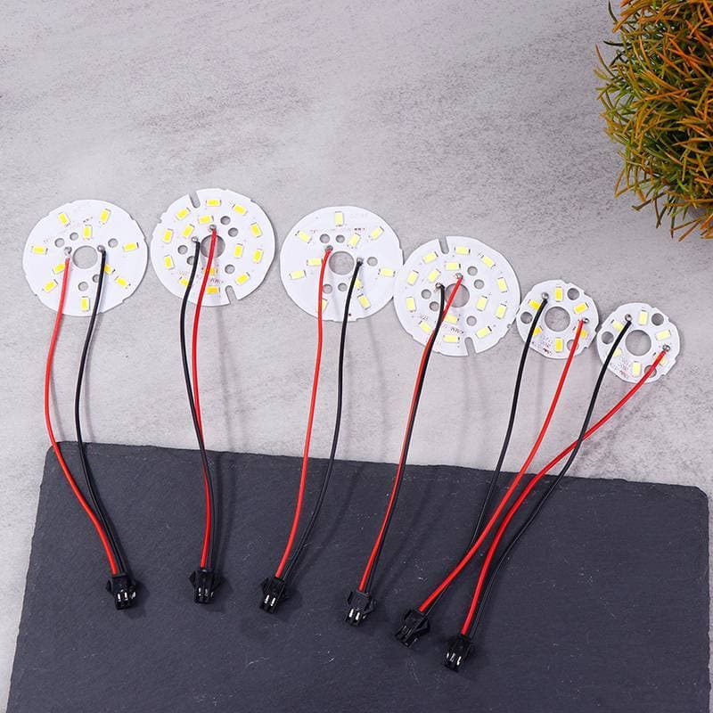 1Pc Fonte De Luz LED Painel Redonda 3W 5 7 SMD5730 DIY Teto Lâmpada Modificação Acessórios