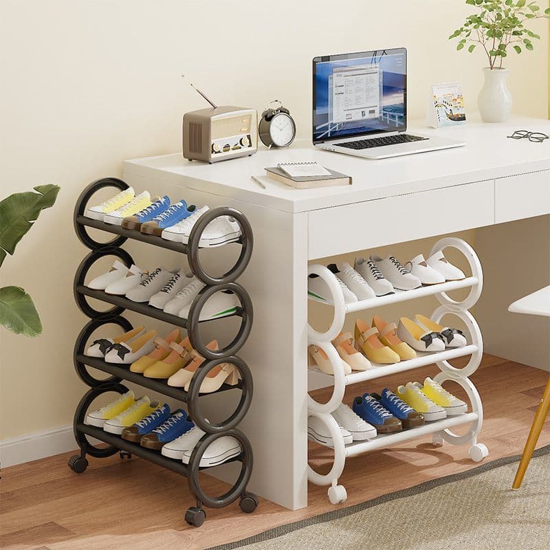 Rack de sapato simples rack Multi-camada sapato armazenamento ferramenta útil pequeno armário sapato rack
