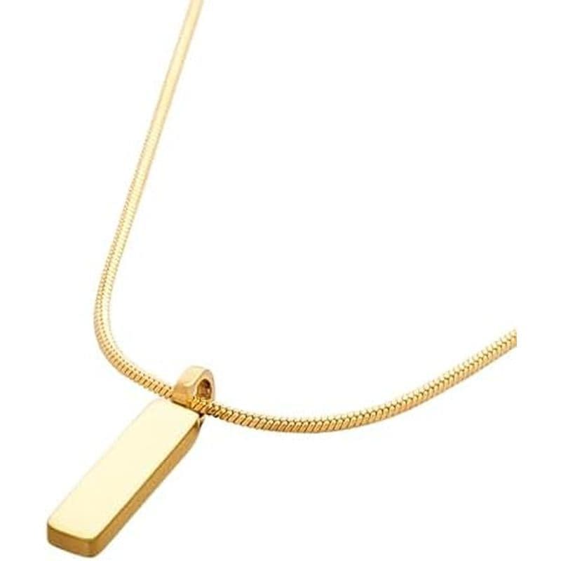 Corrente De Colar Masculino Com Pingente De Ouro 14K QueenBee , Cobra Elegante Para Ele Minimalista À Prova D'água Homen
