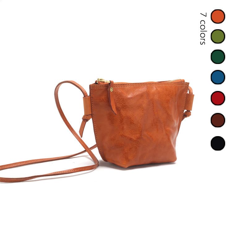Tesouro da cidade loja primeira camada de couro feminino saco Retro senhoras bolsa ombro vegetal curtido couro Diag