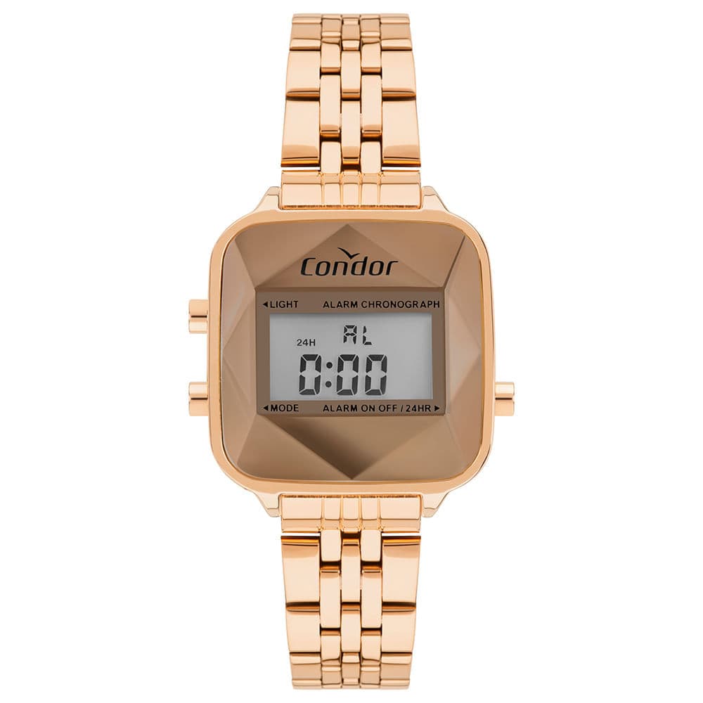Relógio Condor Feminino Digital Rosé - COJHS06BAC/4J