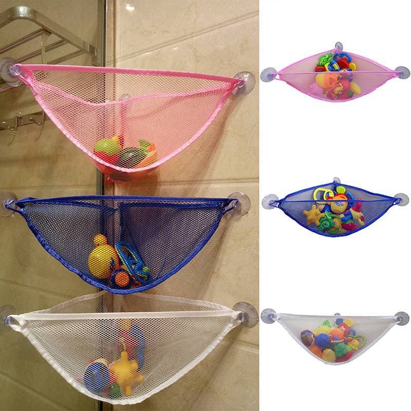 qo Ventosa Brinquedos De Banho Do Bebê Arrumado Saco De Malha De Armazenamento Banheiro Pendurado Net Organizador br