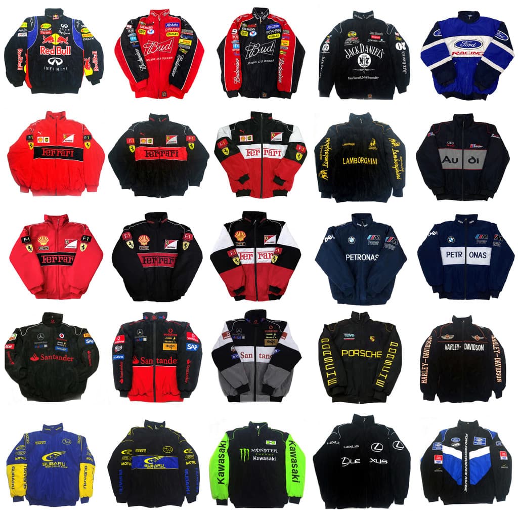 Roupas de corrida roupas de ciclismo das mulheres dos homens motocicleta solta Casual algodão roupas jaqueta bordado All