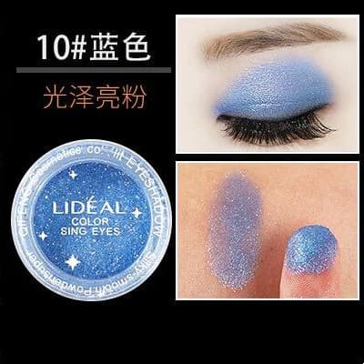 Lingdian sombra perolada glitter palco maquiagem glitter lantejoulas glitter palco maquiagem pequenas lantejoulas sombra