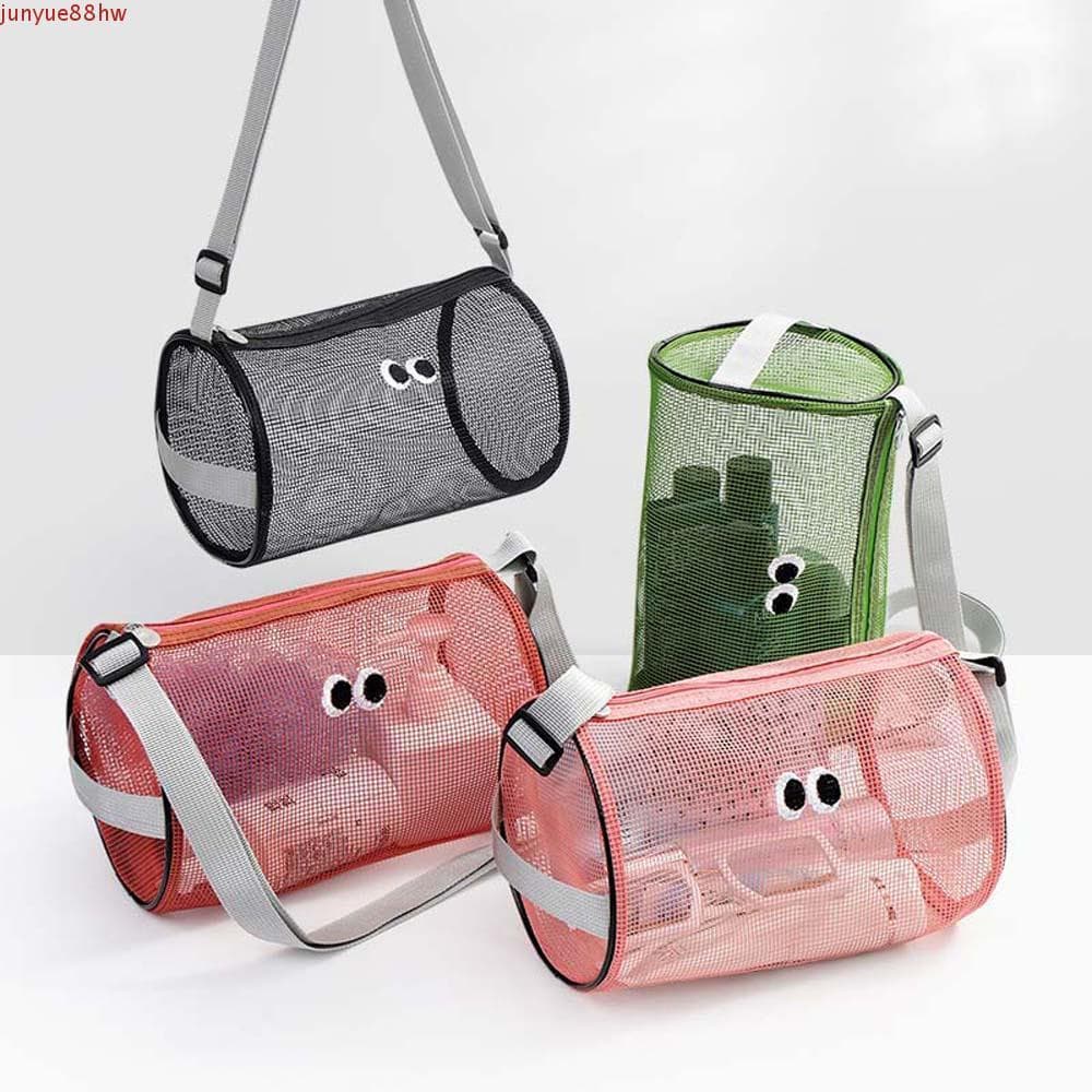 Bolsa De Ombro De Malha JUNYUE , Fofa De Olho Grande Bordada Em Crossbody Viagem