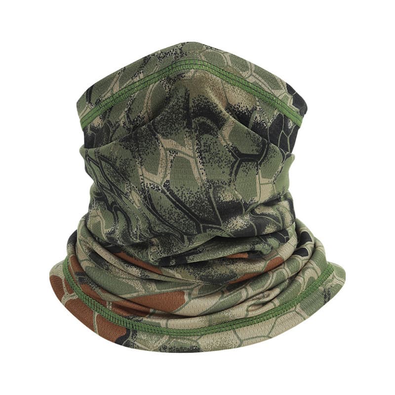Ventilador militar ao ar livre camuflagem transfronteiriça protetor solar babador de secagem rápida máscara de ciclismo