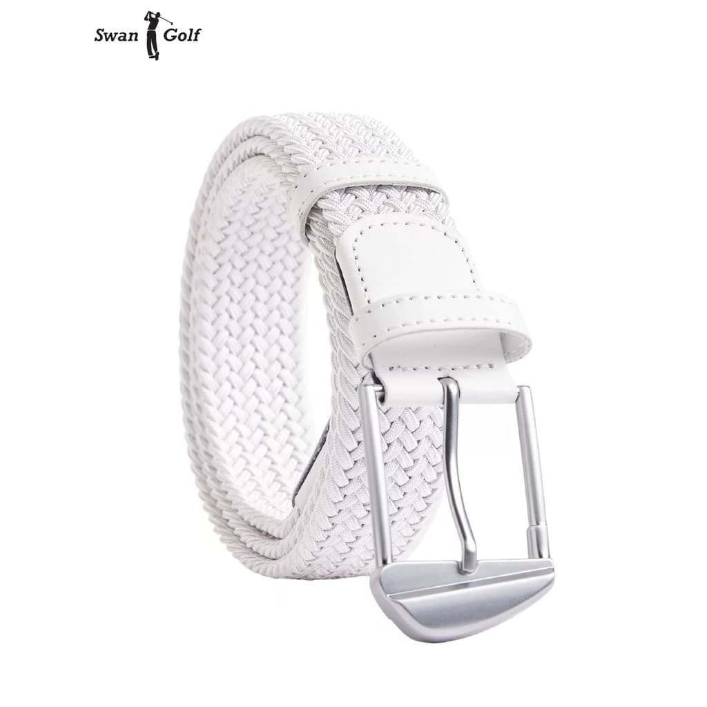 Novo cinto de golfe masculino de malha retrátil Pinhole-livre cinto Casual moda golfe pino fivela cinto
