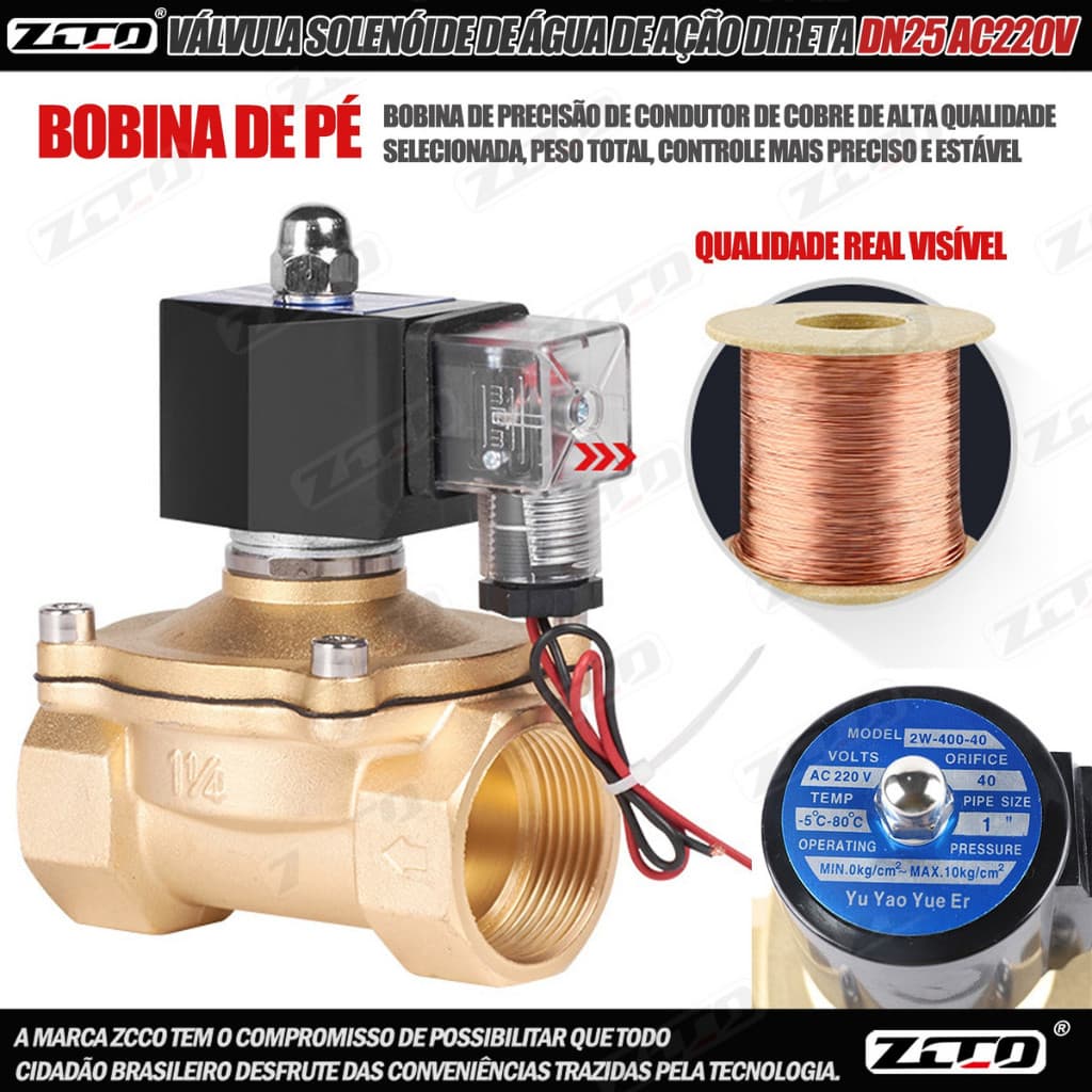 Purgador Automatico Eletrônico Dreno P/ Compressor 1 / 2 220v