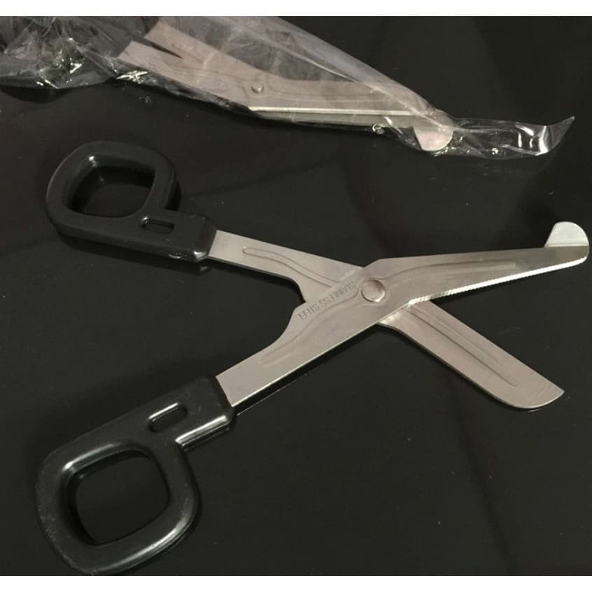 Tesoura de cotovelo de 15cm, tesoura de gaze, adesivos musculares, tesoura grande, primeiro A