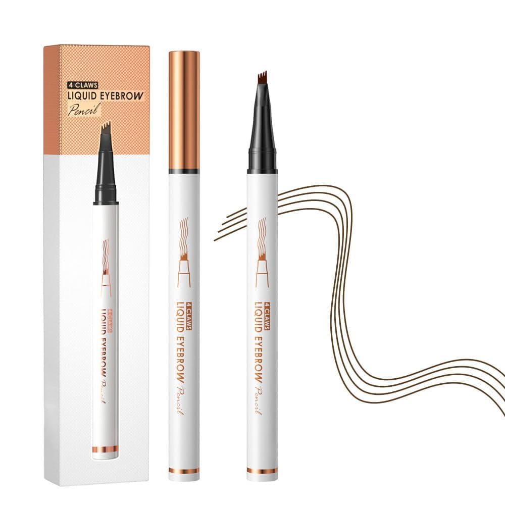 Lápis Mágico para Sobrancelhas com Ponta de 4 Dentes para Microblading 3D, Nova Caneta para Sobrancelhas 2026, Lápis Mág