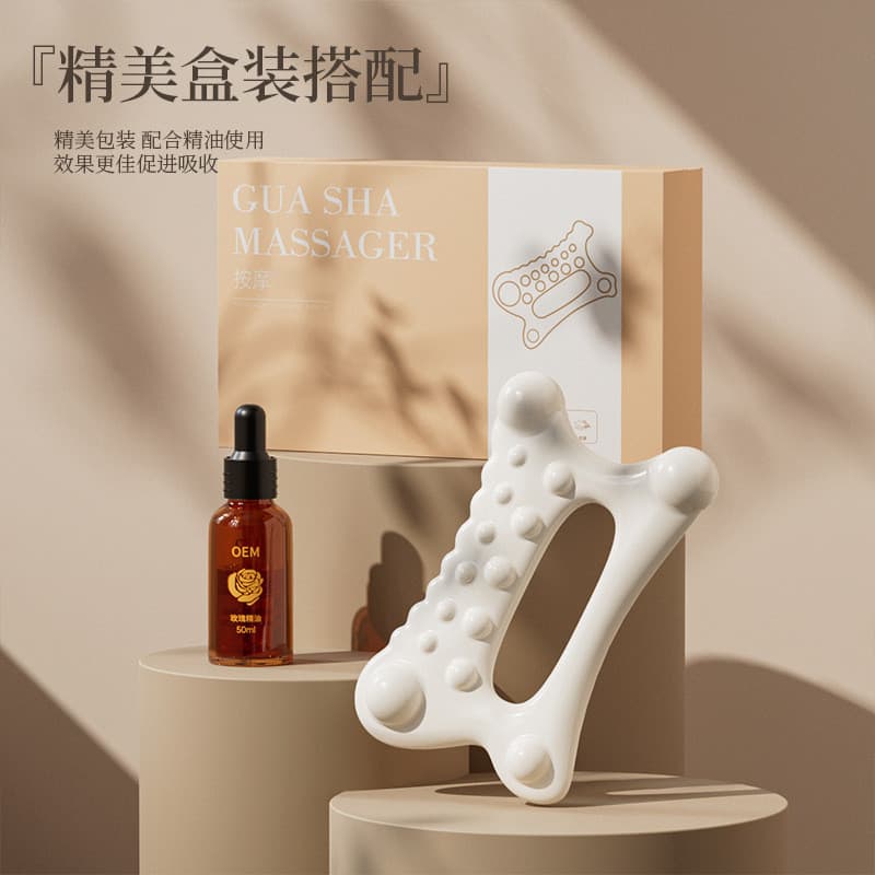 Estoque pronto Placa de massagem Facial massagem corporal perna meridiano dragagem levantamento endurecimento pele belez