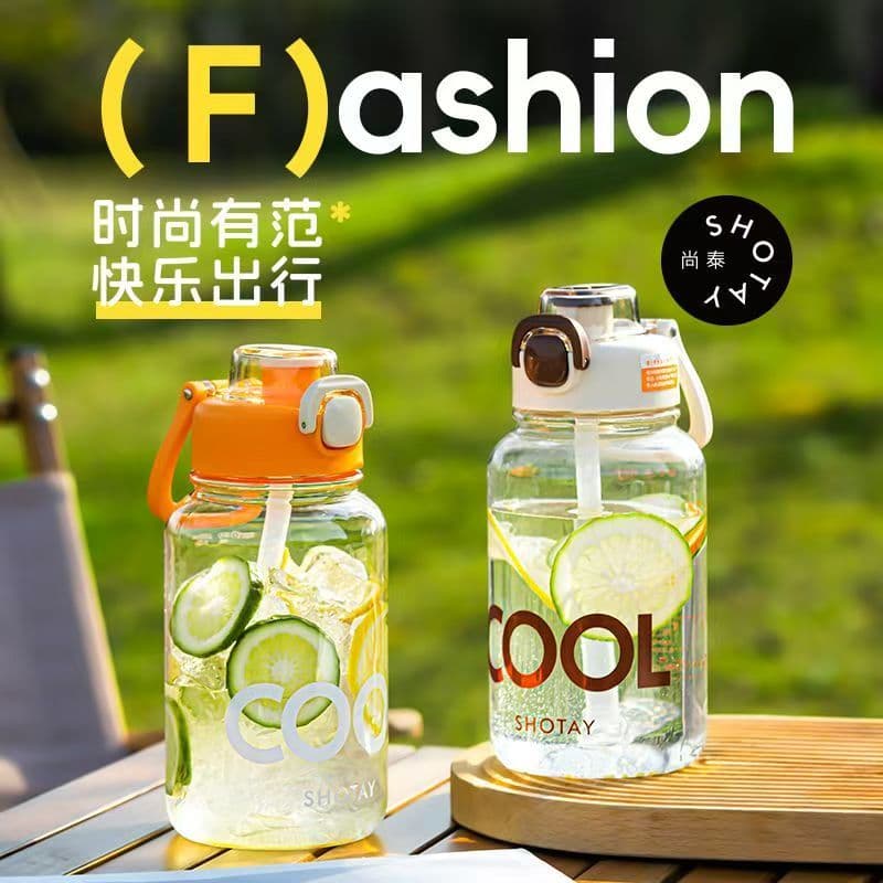 SHOTAY Shangtai simples corda pote barriga copo meninas esportes treinamento copo verão resistente ao calor portátil pal