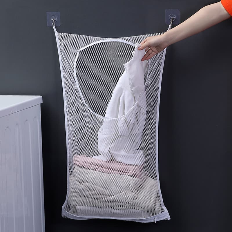 Cesto de roupas sujas Cesto de armazenamento de roupas sujas Cesto de lavanderia dobrável Saco de suspensão de roupas de