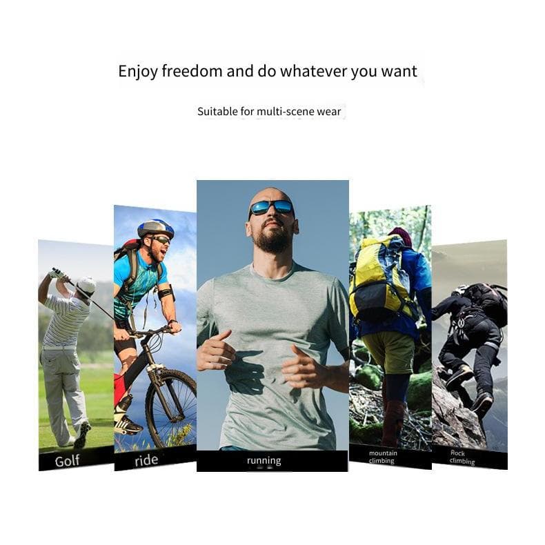 Óculos De Sol Esportivos Polarizados , Ciclismo À Prova De Vento Para Maratona , Corrida , Pesca , Mountain Bike Proteçã