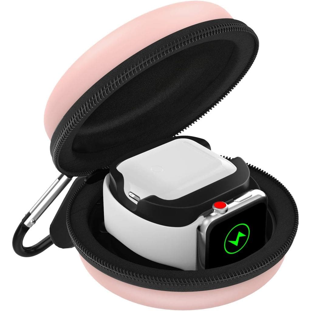 MoKo Caixa De Armazenamento De Silicone Portátil Adequada Para Suporte Apple Watch E Airpods 2 1 Carregamento Estação Do