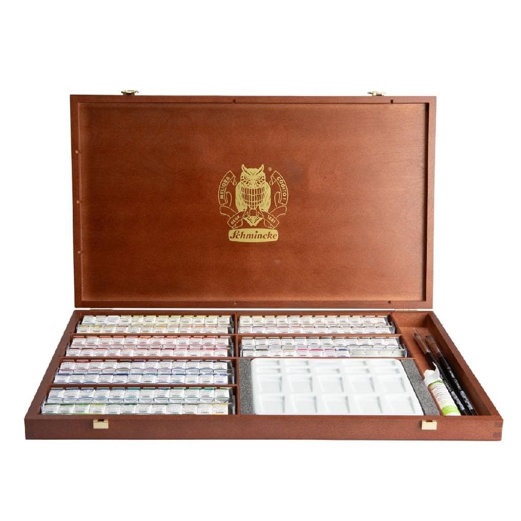 Estojo de Luxo Aquarela Schmincke Horadam 140 Cores