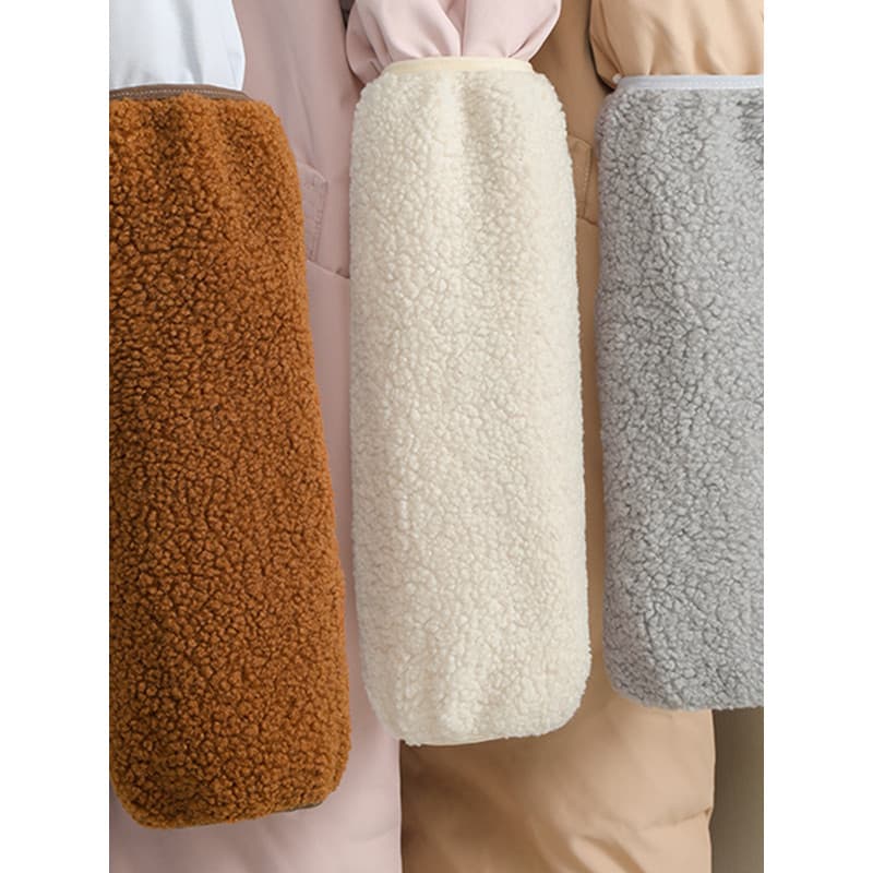 Manga feminina trabalho resistente à sujeira mangas femininas estilo ocidental Anti-sujeira ferramenta útil para baixo j