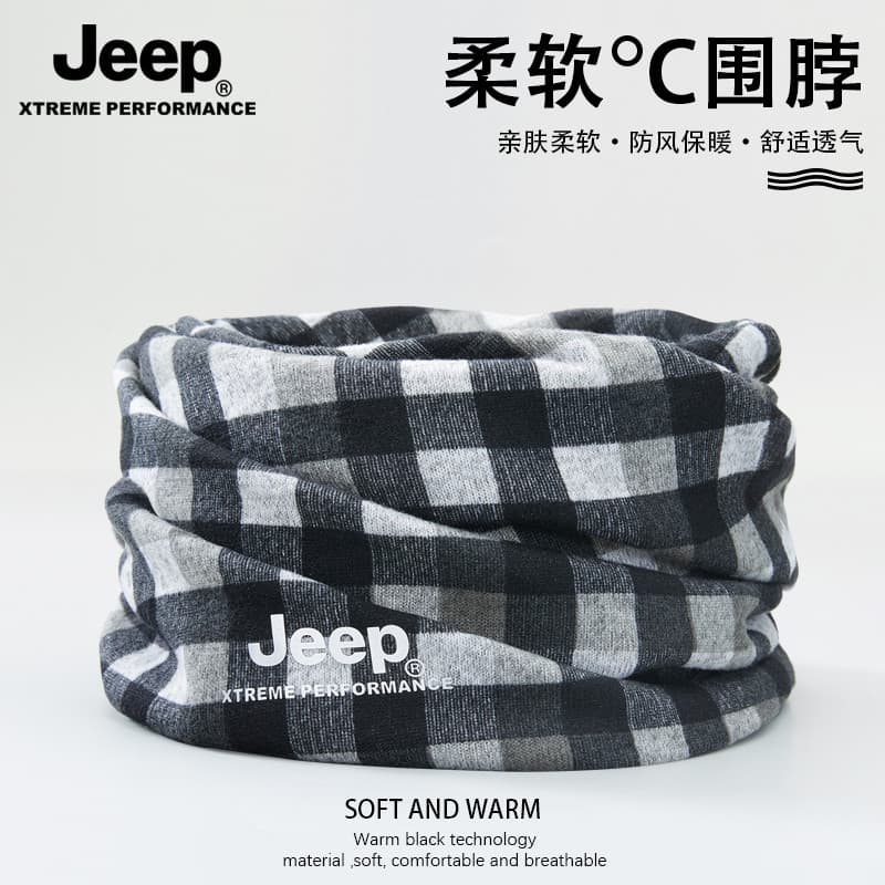 Jeep pescoço capa masculino inverno quente cachecol feminino máscara à prova de vento estilo masculino ciclismo forro de