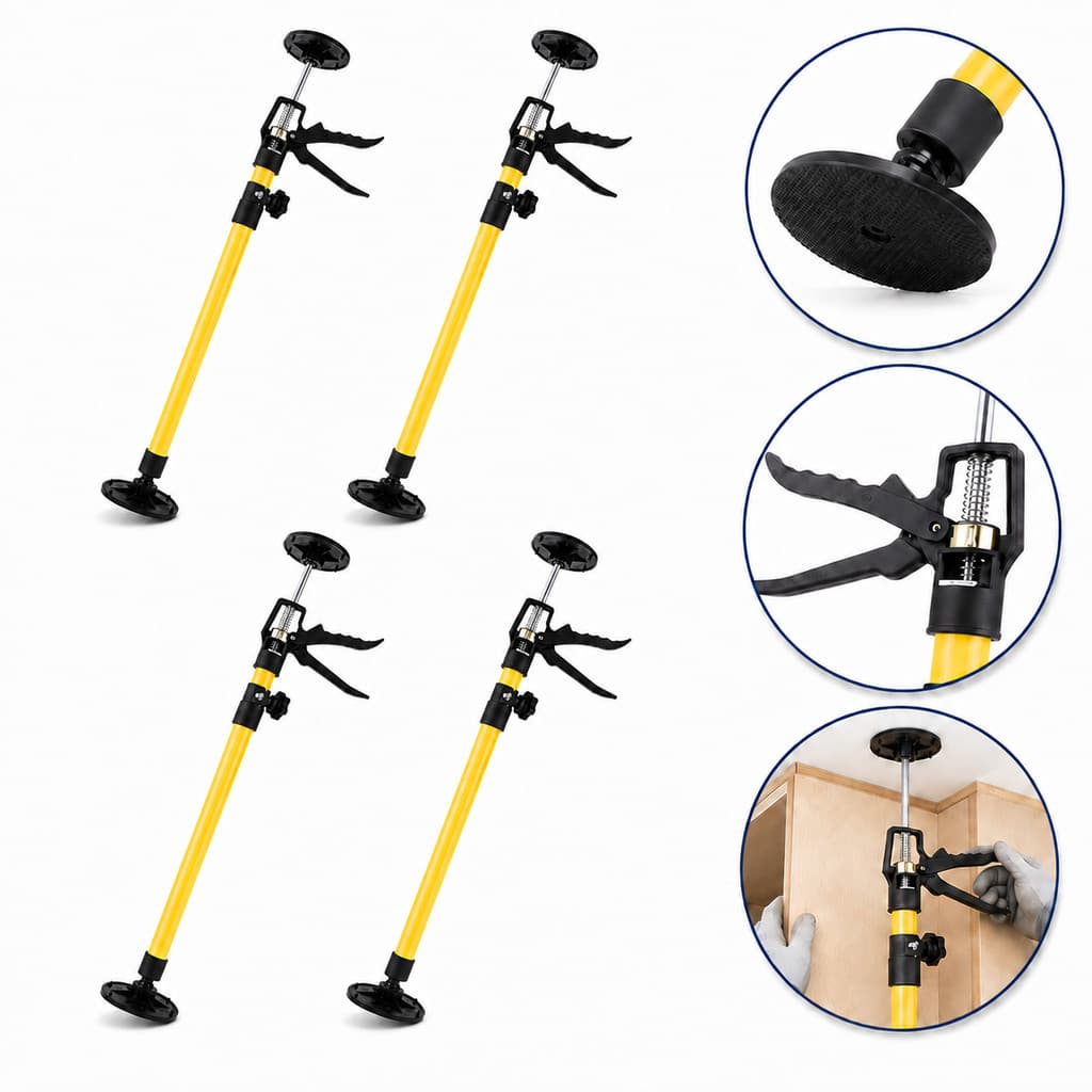 Kit 4 Escora Telescópica Ajustável 50–115 cm - CHARBS