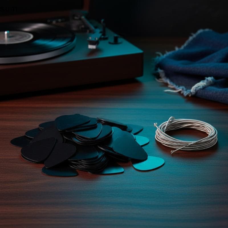 [sum] 100 Peças ABS Guitarra Elétrica Acústica Ukulele Baixo Suave Pis 0.46MM Palhetas Acessórios Para BR