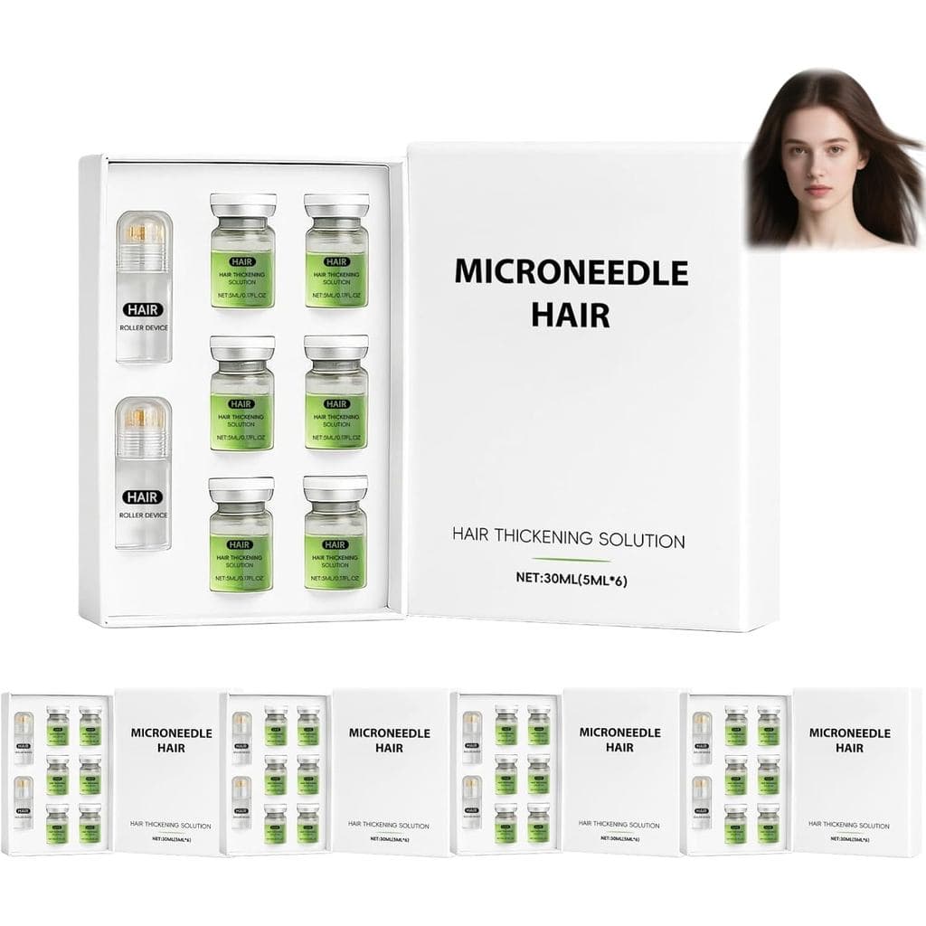 Sistema de Regeneração Capilar, Tratamento para Queda de Cabelo para Mulheres e Homens, Sérum de Crescimento Capilar com
